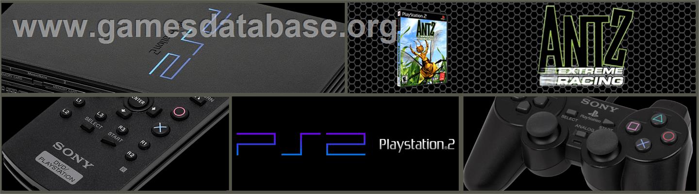 Antz Extreme Racing - Sony Playstation 2 - Artwork - Marquee