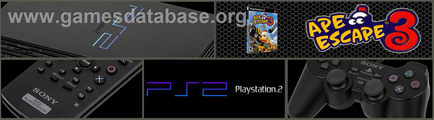 Ape Escape 3 - Sony Playstation 2 - Artwork - Marquee