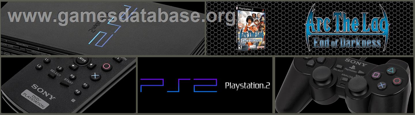 Arc The Lad - End Of Darkness - Sony Playstation 2 - Artwork - Marquee