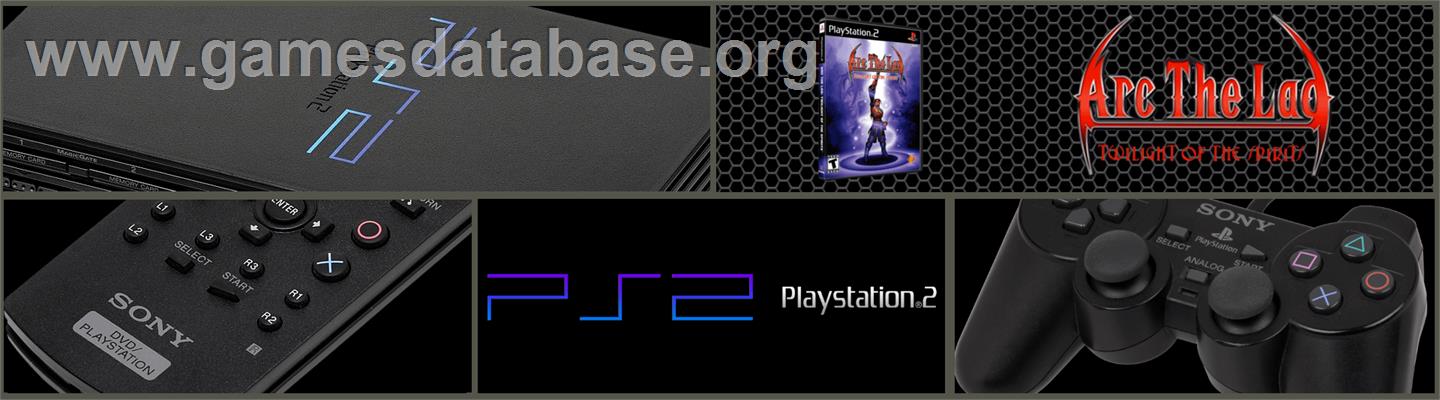 Arc the Lad - Twilight of the Spirits - Sony Playstation 2 - Artwork - Marquee
