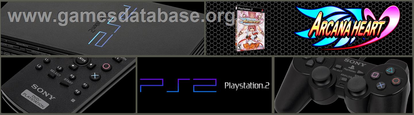 Arcana Heart - Sony Playstation 2 - Artwork - Marquee