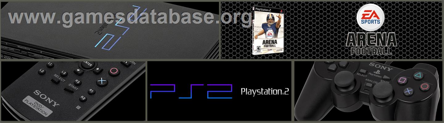 Arena Football - Sony Playstation 2 - Artwork - Marquee