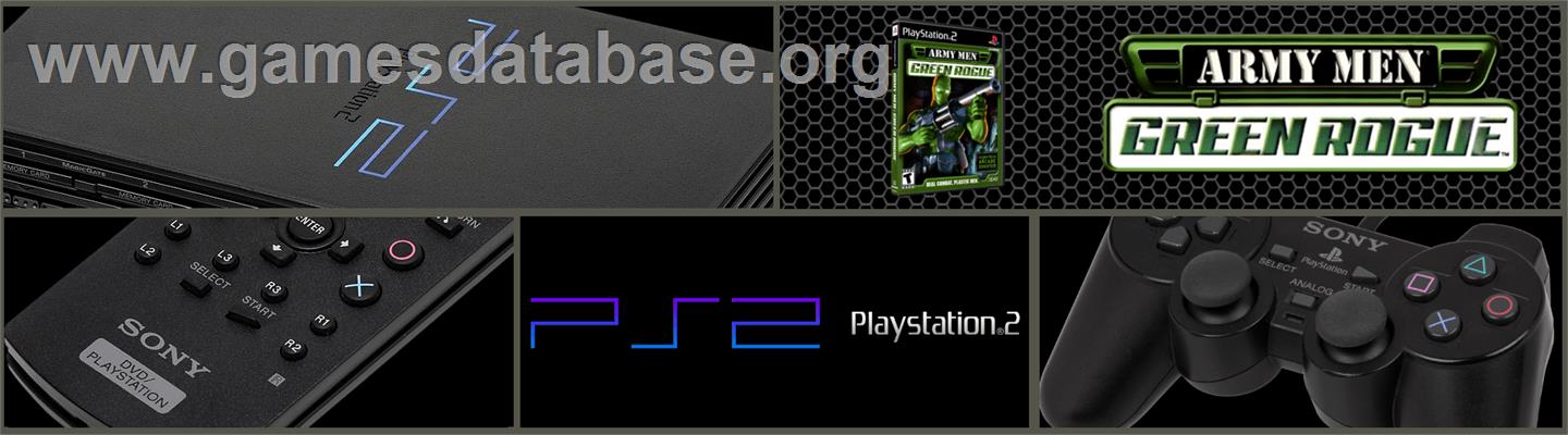 Army Men: Green Rogue - Sony Playstation 2 - Artwork - Marquee