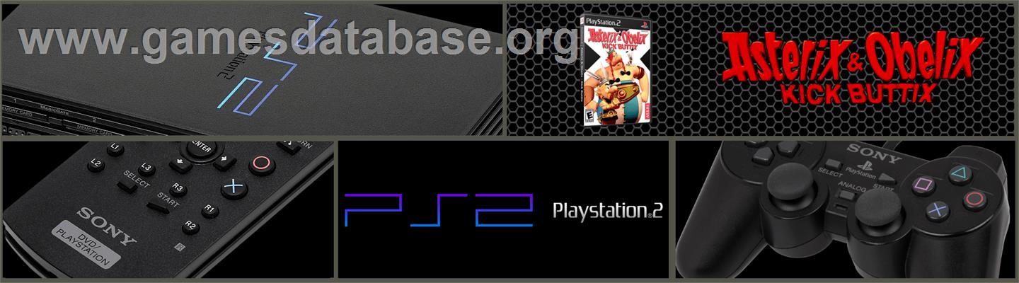 Asterix and Obelix: Kick Buttix - Sony Playstation 2 - Artwork - Marquee