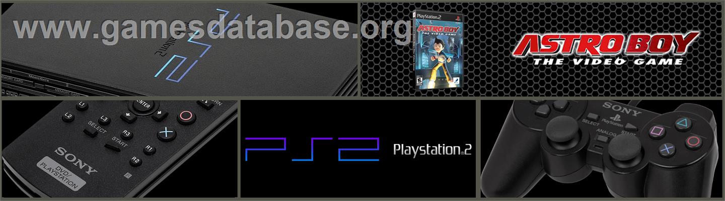 Astro Boy - The Video Game - Sony Playstation 2 - Artwork - Marquee