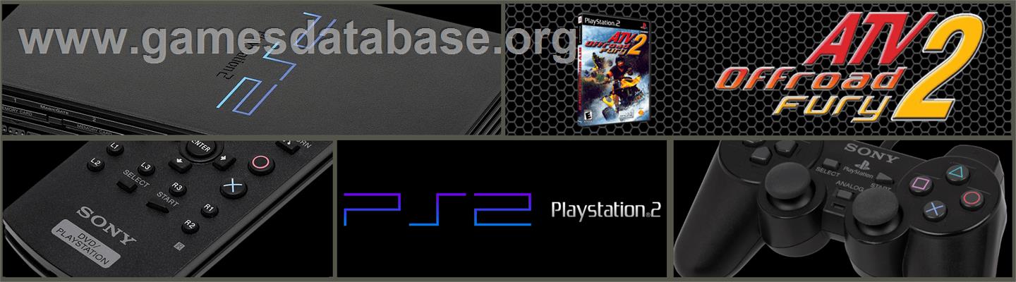 Atv Off Road Fury 2 - Sony Playstation 2 - Artwork - Marquee