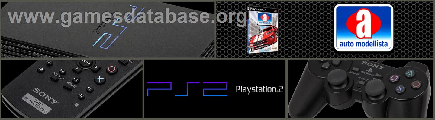 Auto Modellista - Sony Playstation 2 - Artwork - Marquee