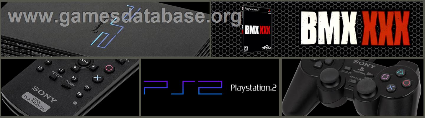 BMX XXX - Sony Playstation 2 - Artwork - Marquee
