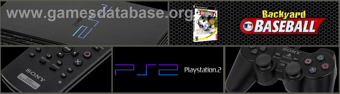 Backyard Baseball - Sony Playstation 2 - Artwork - Marquee