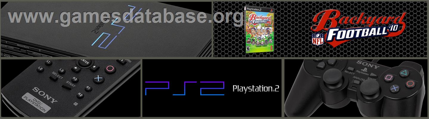 Backyard Football '10 - Sony Playstation 2 - Artwork - Marquee