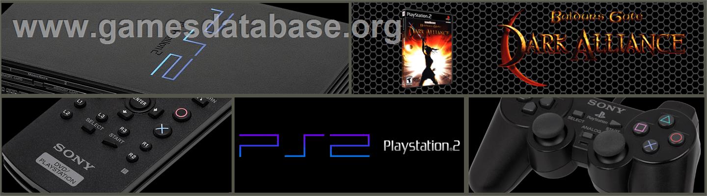 Baldur's Gate: Dark Alliance - Sony Playstation 2 - Artwork - Marquee