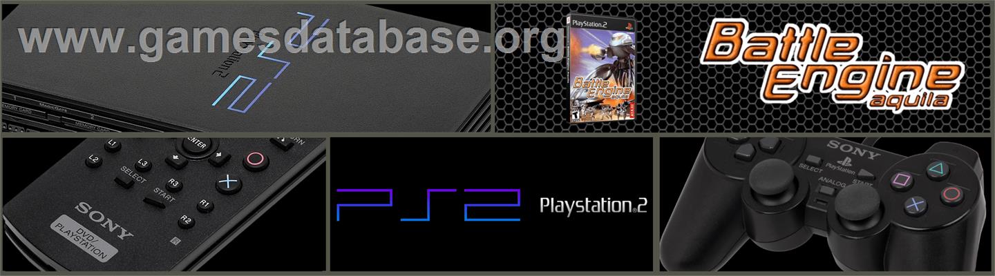 Battle Engine Aquila - Sony Playstation 2 - Artwork - Marquee