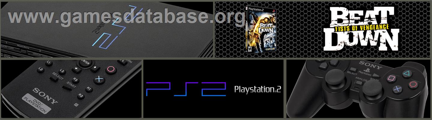 Beat Down - Fists Of Vengeance - Sony Playstation 2 - Artwork - Marquee