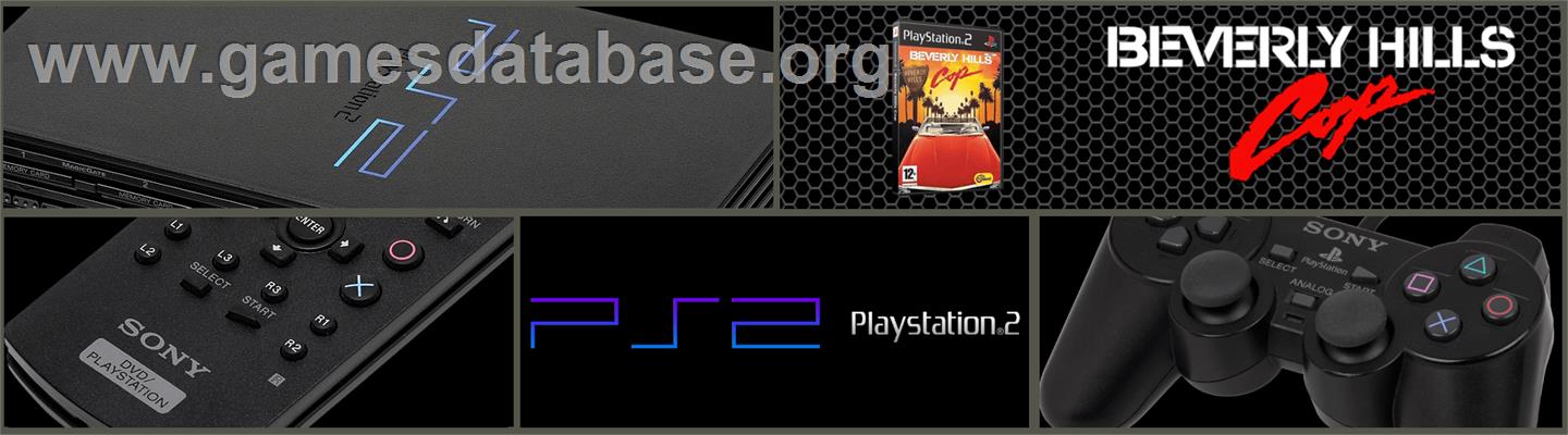 Beverly Hills Cop - Sony Playstation 2 - Artwork - Marquee