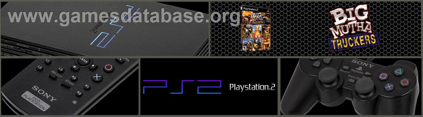 Big Mutha Truckers - Sony Playstation 2 - Artwork - Marquee