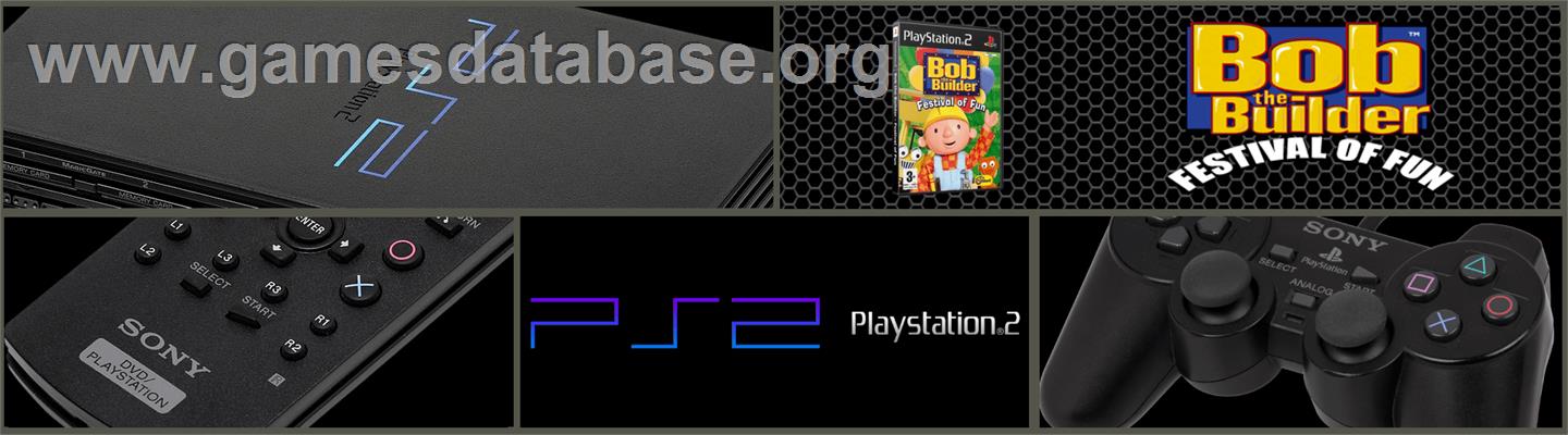 Bob The Builder - Festival Of Fun - Sony Playstation 2 - Artwork - Marquee