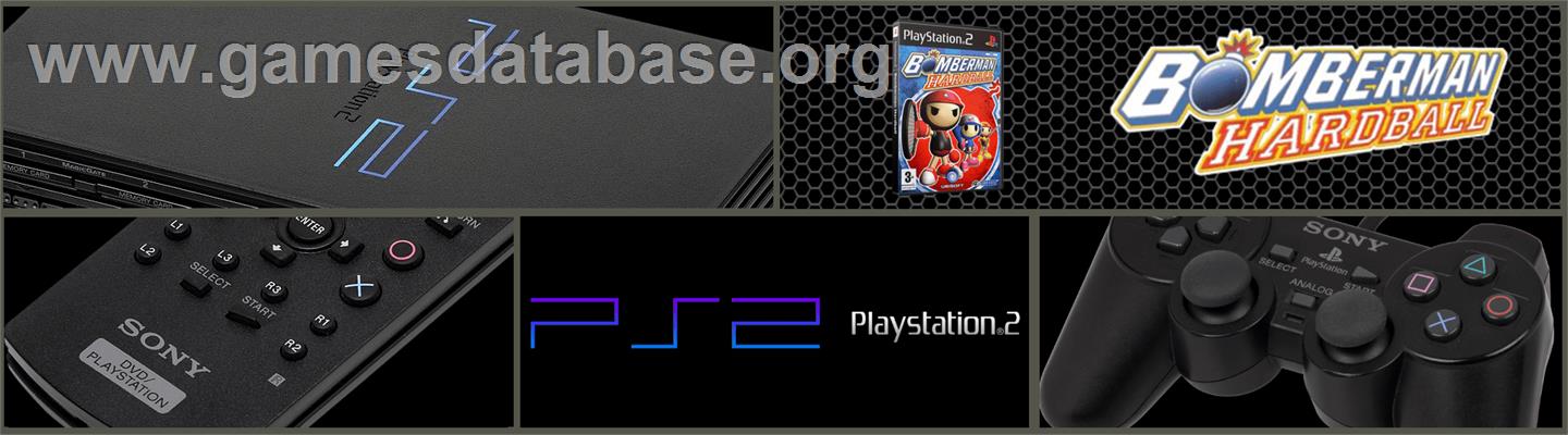 Bomberman Hardball - Sony Playstation 2 - Artwork - Marquee