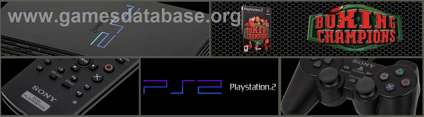 Boxing Champions - Sony Playstation 2 - Artwork - Marquee