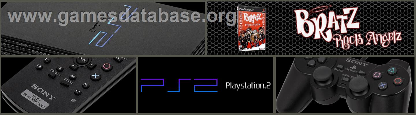 Bratz: Rock Angelz - Sony Playstation 2 - Artwork - Marquee