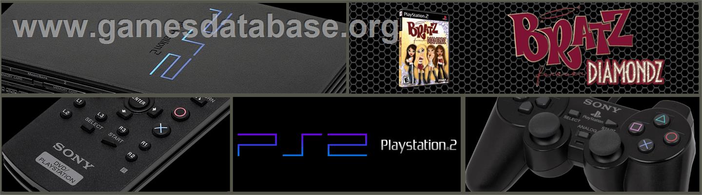 Bratz - Forever Diamondz - Sony Playstation 2 - Artwork - Marquee