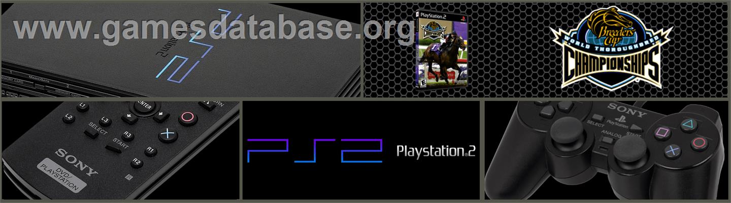 Breeders' Cup - World Thoroughbred Championships - Sony Playstation 2 - Artwork - Marquee