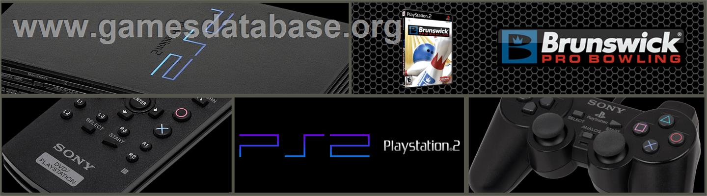 Brunswick Pro Bowling - Sony Playstation 2 - Artwork - Marquee