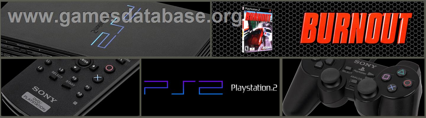Burnout - Sony Playstation 2 - Artwork - Marquee