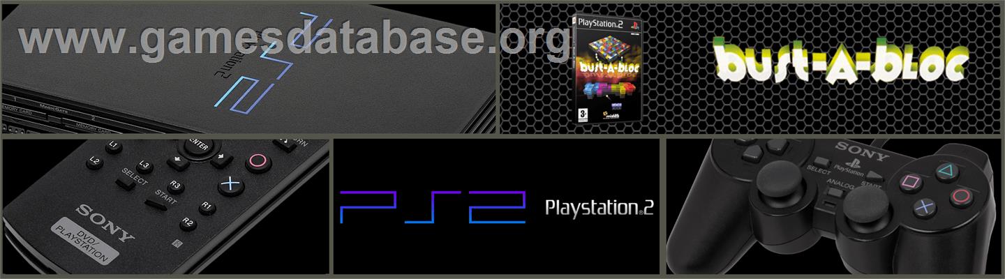 Bust-a-bloc - Sony Playstation 2 - Artwork - Marquee