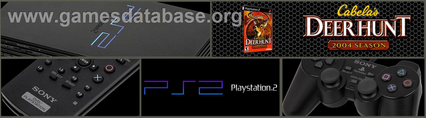 Cabela's Deer Hunt: 2004 Season - Sony Playstation 2 - Artwork - Marquee