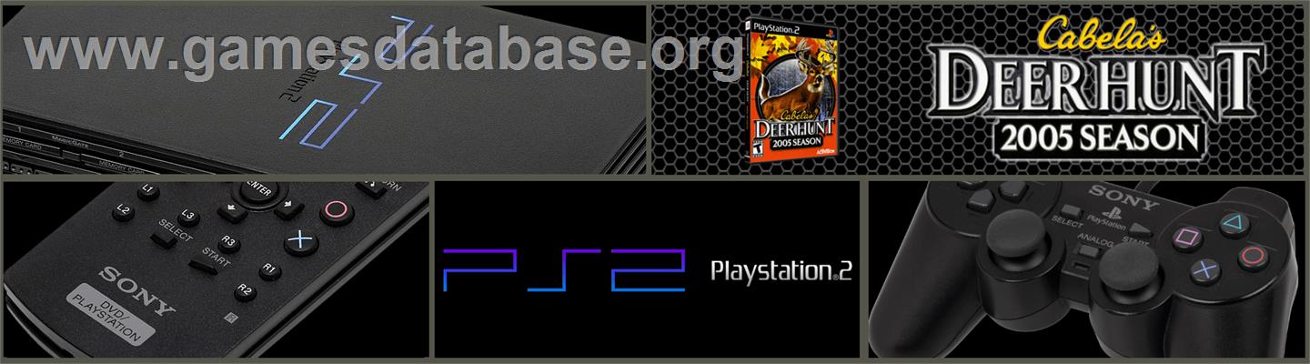 Cabela's Deer Hunt: 2005 Season - Sony Playstation 2 - Artwork - Marquee