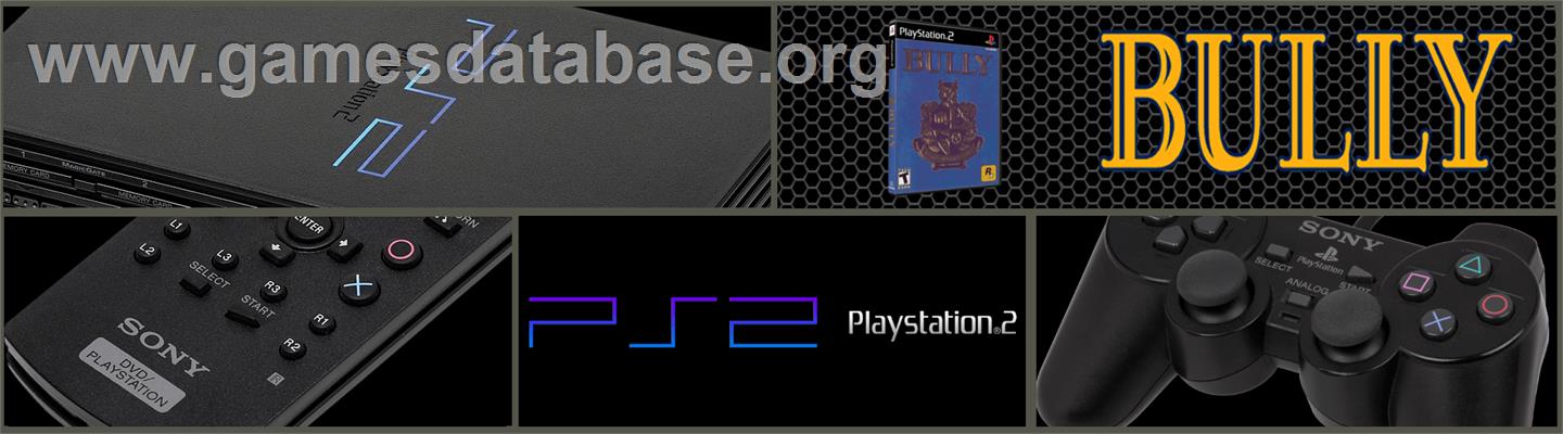 Canis Canem Edit / Bully - Sony Playstation 2 - Artwork - Marquee