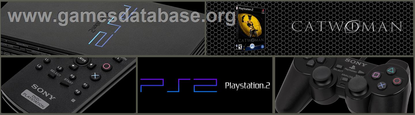 Catwoman - Sony Playstation 2 - Artwork - Marquee