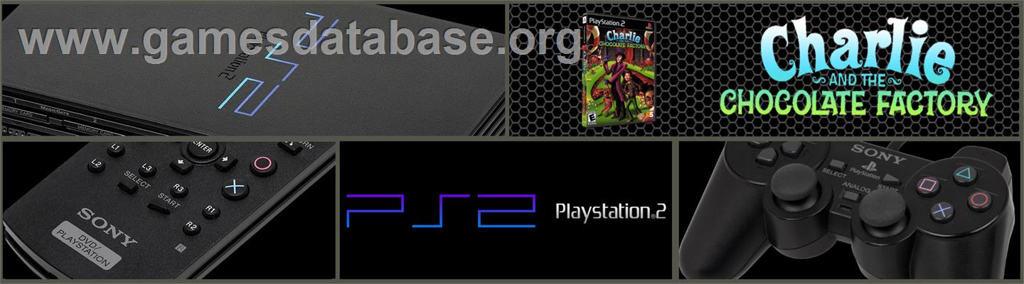 Charlie and the Chocolate Factory - Sony Playstation 2 - Artwork - Marquee