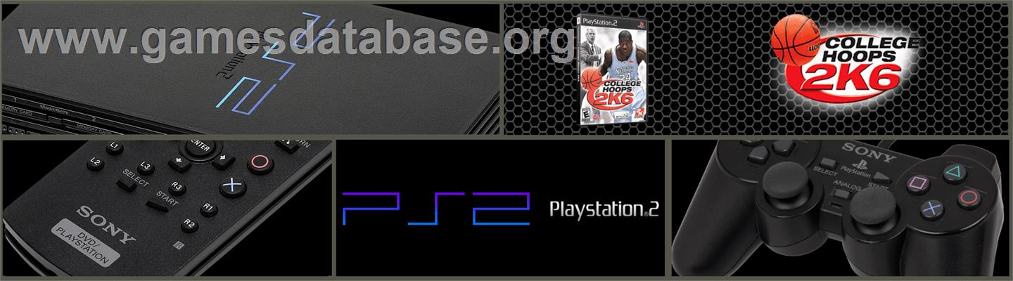 College Hoops 2K6 - Sony Playstation 2 - Artwork - Marquee