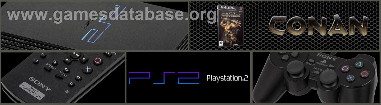 Conan - Sony Playstation 2 - Artwork - Marquee