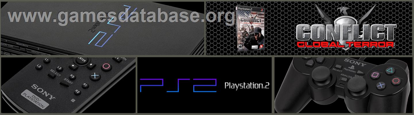 Conflict - Global Storm - Sony Playstation 2 - Artwork - Marquee