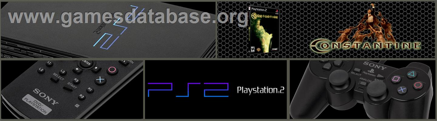 Constantine - Sony Playstation 2 - Artwork - Marquee