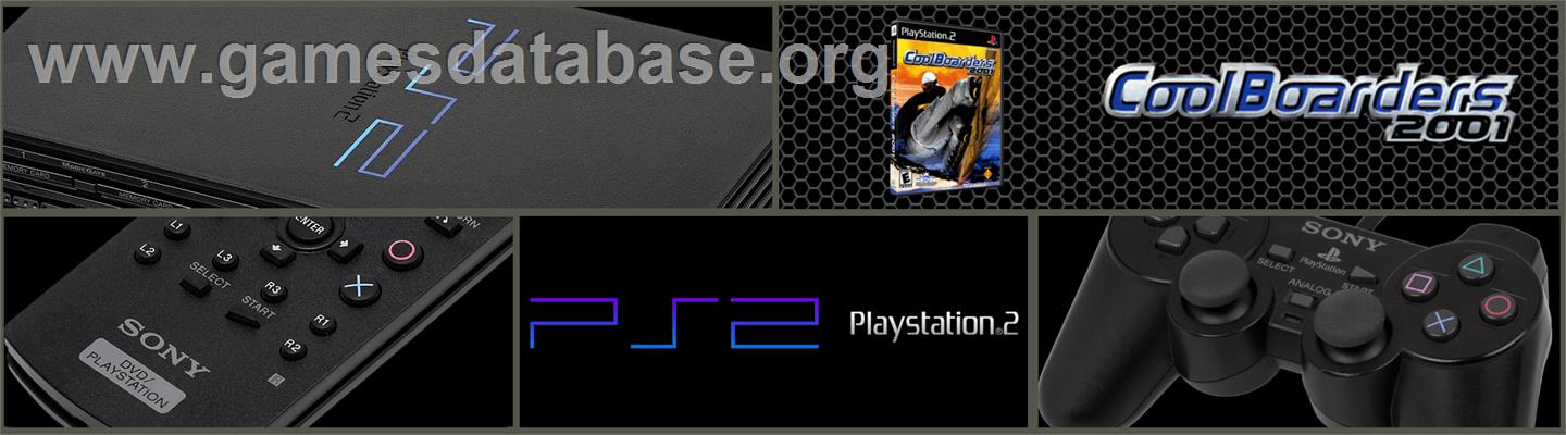 Cool Boarders 2001 - Sony Playstation 2 - Artwork - Marquee