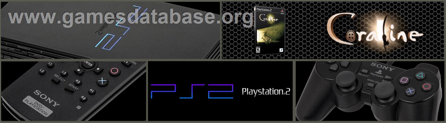 Coraline - Sony Playstation 2 - Artwork - Marquee