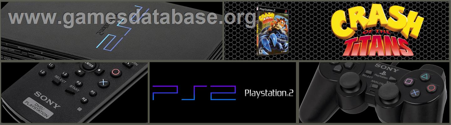 Crash Of The Titans - Sony Playstation 2 - Artwork - Marquee
