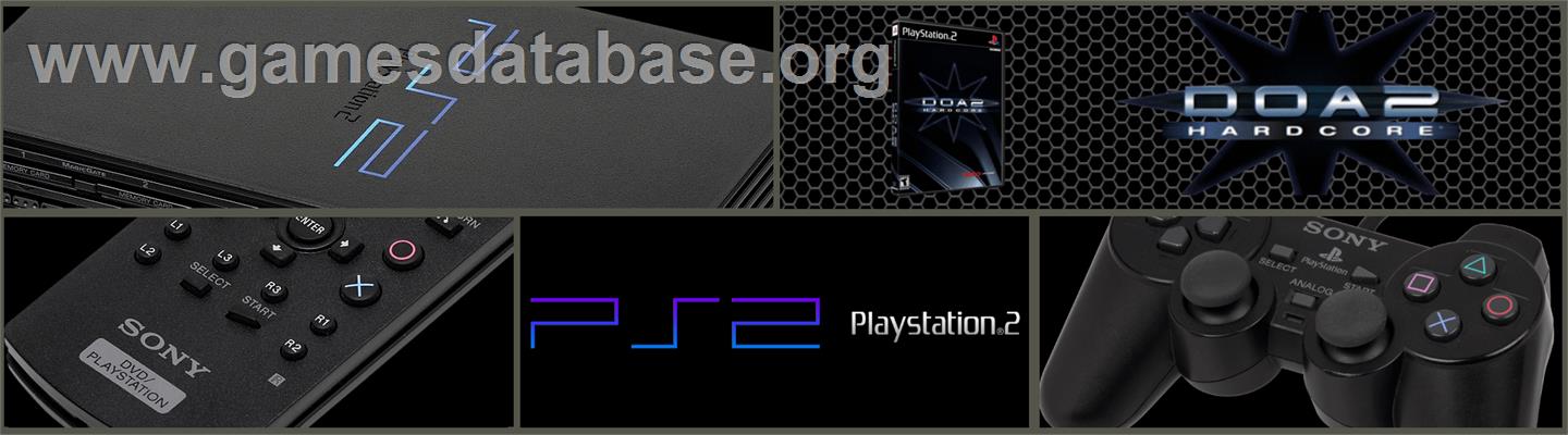 DOA2 - Dead or Alive 2 - Sony Playstation 2 - Artwork - Marquee