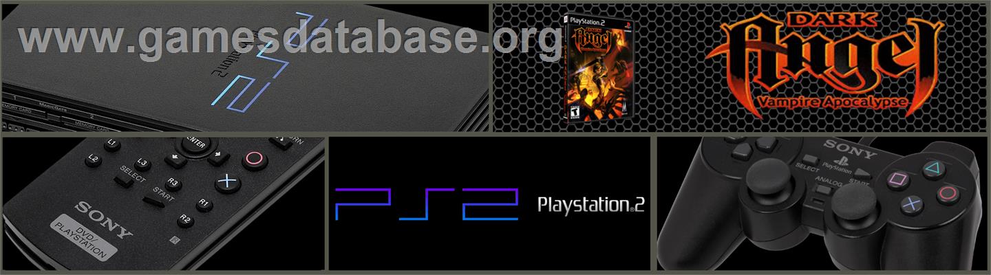 Dark Angel - Vampire Apocalypse - Sony Playstation 2 - Artwork - Marquee