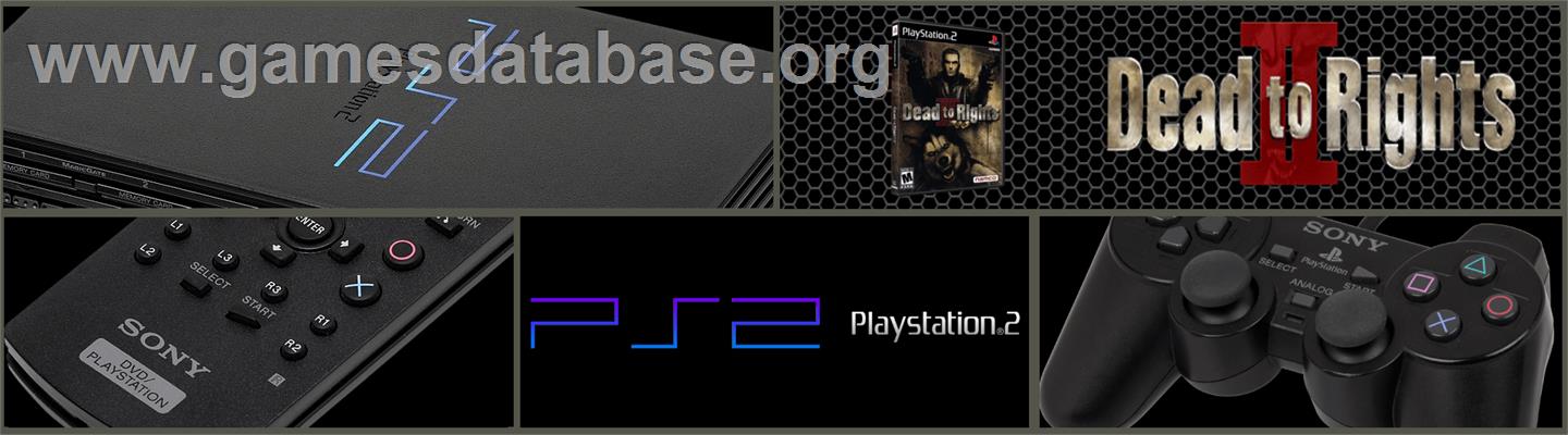 Dead to Rights 2 - Sony Playstation 2 - Artwork - Marquee