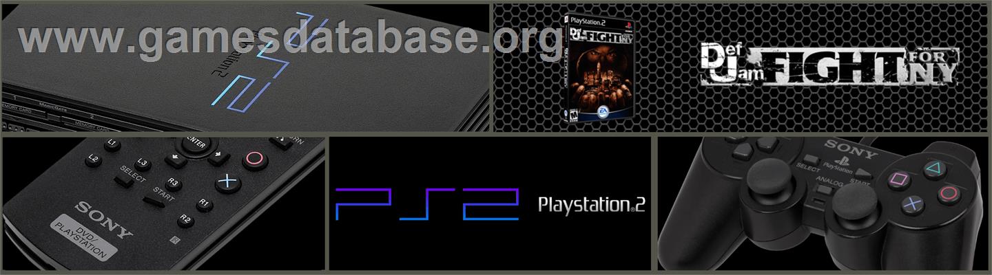 Def Jam Fight For Ny - Sony Playstation 2 - Artwork - Marquee