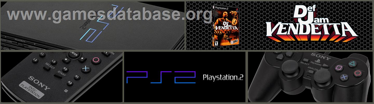 Def Jam Vendetta - Sony Playstation 2 - Artwork - Marquee