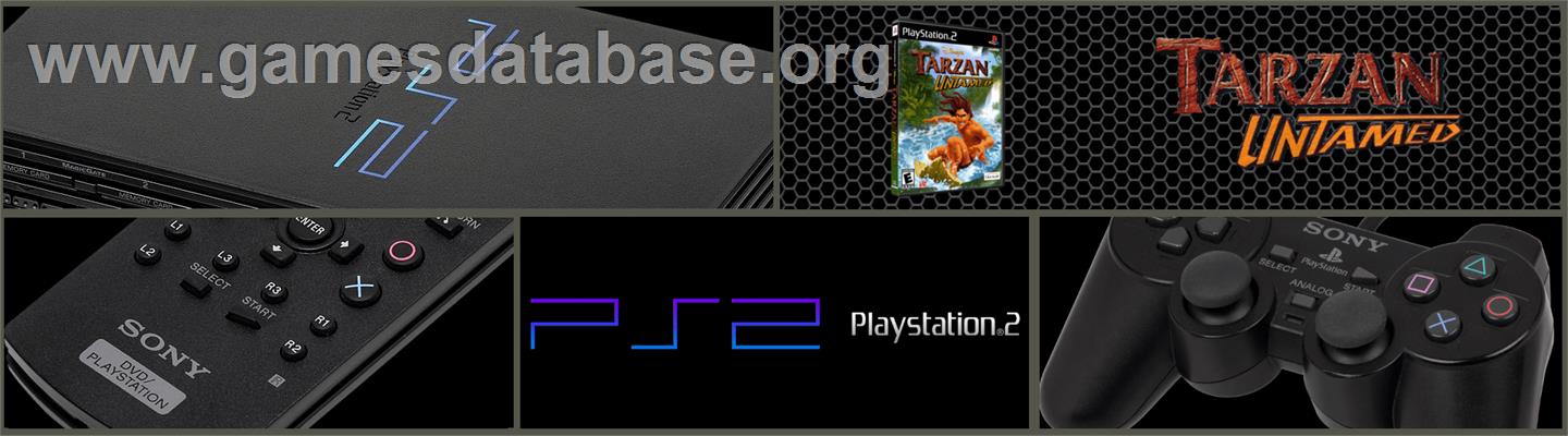 Disney's Tarzan - Freeride - Sony Playstation 2 - Artwork - Marquee