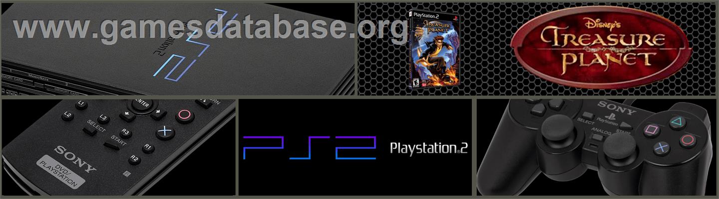 Disney's Treasure Planet - Sony Playstation 2 - Artwork - Marquee