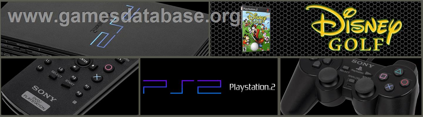 Disney Golf - Sony Playstation 2 - Artwork - Marquee
