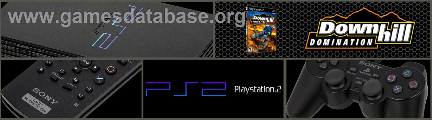 Downhill Domination - Sony Playstation 2 - Artwork - Marquee