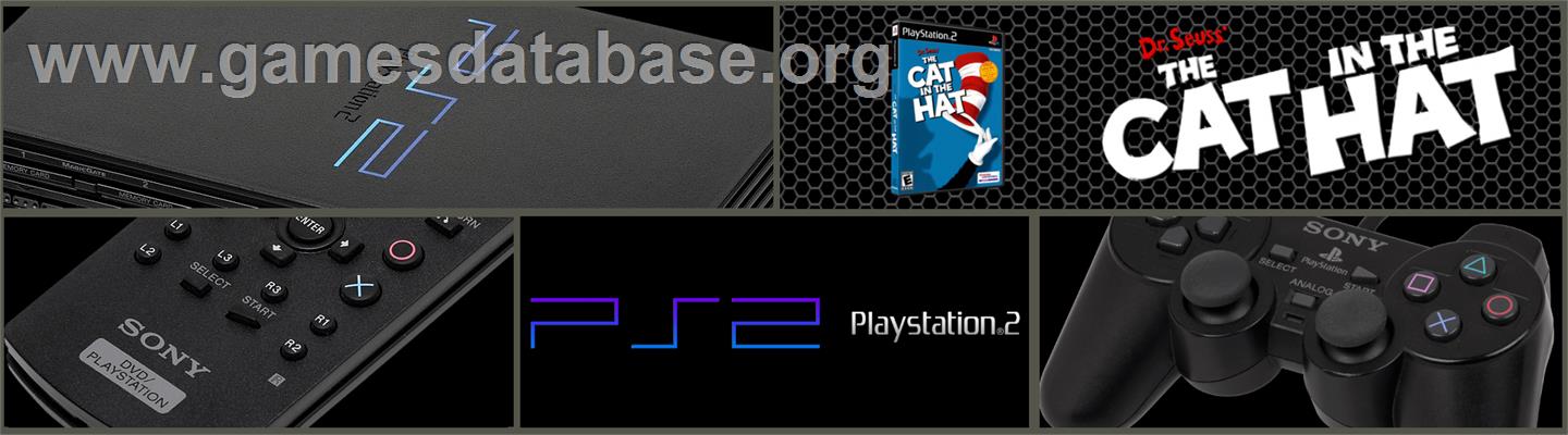 Dr. Seuss' The Cat in the Hat - Sony Playstation 2 - Artwork - Marquee